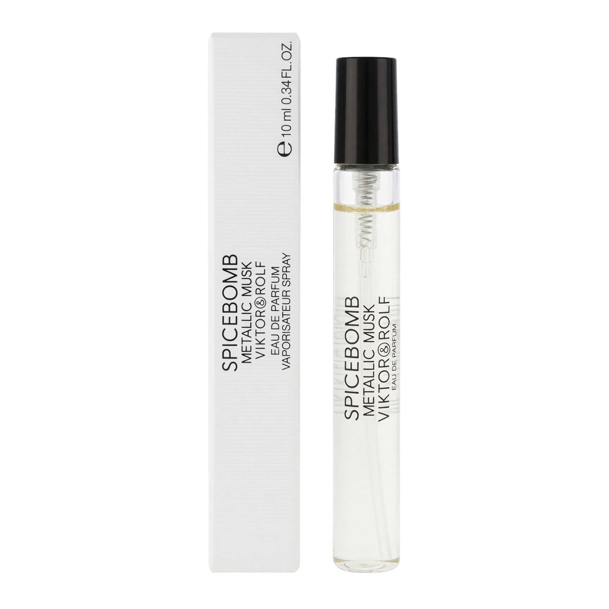 Spicebomb Metallic Musk bu Viktor & Rolf, .34oz EDP Spray Mini men