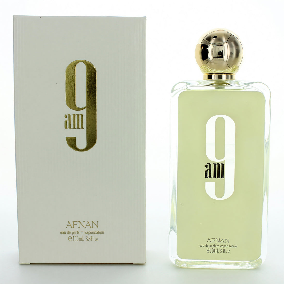 9 AM by Afnan, 3.4 oz EDP Spray for Men