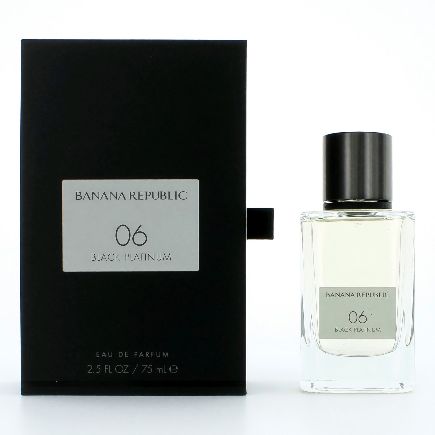 06 Black Platinum by Banana Republic, 2.5 oz EDP Spray for Unisex