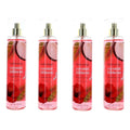 Coconut Hibiscus by Bodycology, 4 Pack 8 oz Fragrance Mist for Women