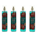 Peony Blush by Bodycology, 4 Pack 8 oz Fragrance Mist for Women