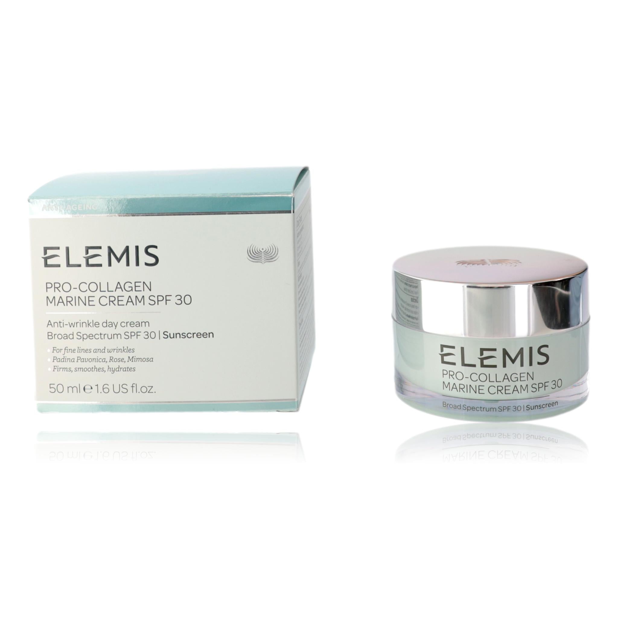 Elemis Pro-Collagen Marine Cream by Elemis, 1.6oz Anti-Wrinkle day Cream SPF 30