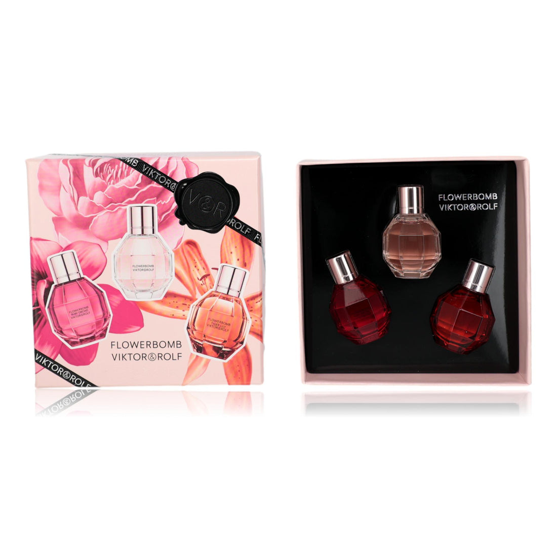 Flowerbomb by Viktor &amp; Rolf, 3 Piece Variety Mini Set for Women