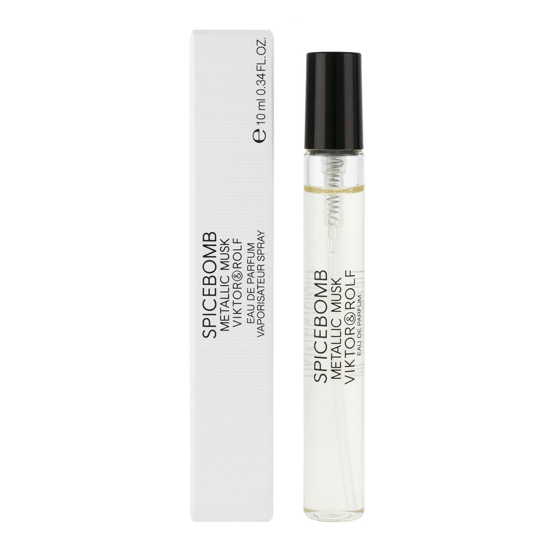 Spicebomb Metallic Musk bu Viktor &amp; Rolf, .34oz EDP Spray Mini men